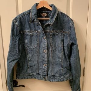 Harley Davidson denim jacket Jean